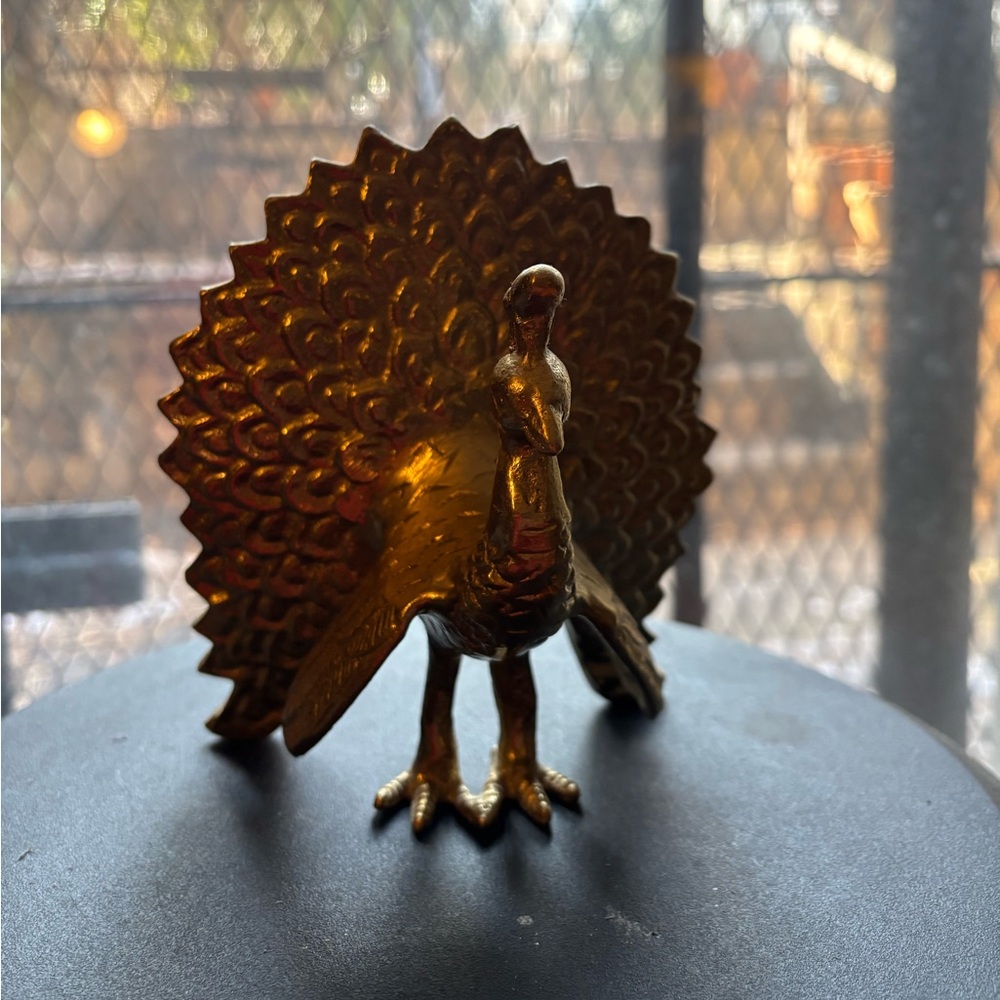 Brass Peacock Pottery Barn Home Decor